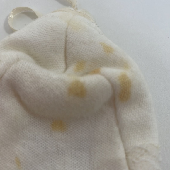 Vintage Baby Girl’s Fancy Cardigan, Booties, Headband, Blanket, Cream, lace, Bea - Picture 16 of 17